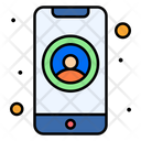 Mobile User Login Icon