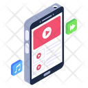 Mobile Video Online Video Smartphone Video Icon