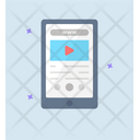 Mobile Video Tutorials Online Training Video Video Guide Icon