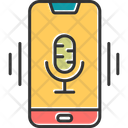 Mobile Voice Assistant Icon