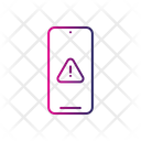 Mobile Warning Icon