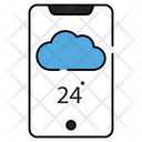 Mobile Weather App Icon