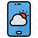 Mobile Weather Application Icon