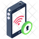 Mobile Wifi Security Icon