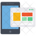 Mobile Wireframe Icon