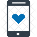 Mobile With Heart Icon