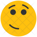 Modest Emoji Smiley Icon