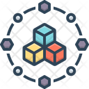 Modular Structure Icon