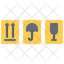 Moisture Sign Fragile Icon