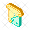 Mold Bread Isometric Icon