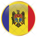 Moldova National Country Icon