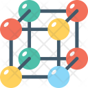 Molecule Hexagons Science Icon