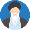 Muslim Scholar Beard Icon