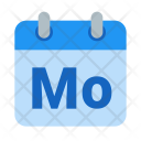 Monday Day Month Icon