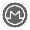 Monero Cryptocurrency Blockchain Icon