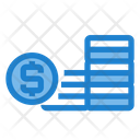 Coins Finance Earnings Icon