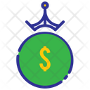 Business Investation Coin Money Icon