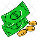 Money Dollar Banknote Icon