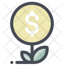Money Plant Earning Icon