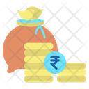 Mcoin Money Bag Rupee Icon