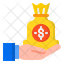 Money Bags Finance Business Icon