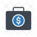 Portfolio Bag Dollar Icon