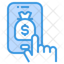 Money Bag Mobile Payment Icon