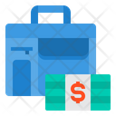 Briefcase Money Finance Icon