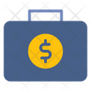 Briefcase Money Suitcase Icon