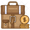 Money Bag Business Bag Briefcase Icon
