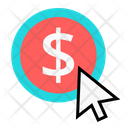 Money Click Digital Marketing Digital Icon