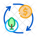 Cycle Trees Money Icon