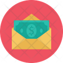 Dollar Cash Envelope Icon