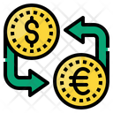 Exchange Money Dollar Icon