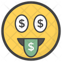 Money In Mouth Icon