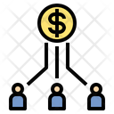 Connect Investment Money Icon