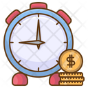 Money Is Time Money Time Icon