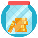 Money Jar Finance Savings Icon