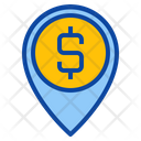 Money Exchange Placeholder Pin Pointer Gps Map Location Icon