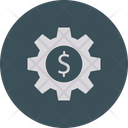 Dollar Currency Setting Icon