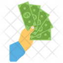 Money Manager Counting Cash Currency Sorter Icon