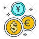 Foreign Currency Money Market Yen Icon