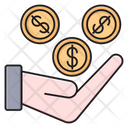 Dollar Paying Cash Icon
