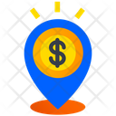 Money Pin Nevigator Dallor Map Icon