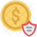 Money Protection Money Safety Safe Banking Icon