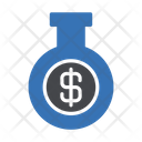 Beaker Lab Dollar Icon