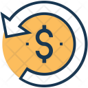 Money rotation Icon