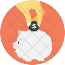 Funding Dollar Piggy Icon