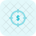 Money Target Money Goal Target Icon