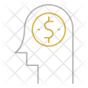Money Thinking Business Icon